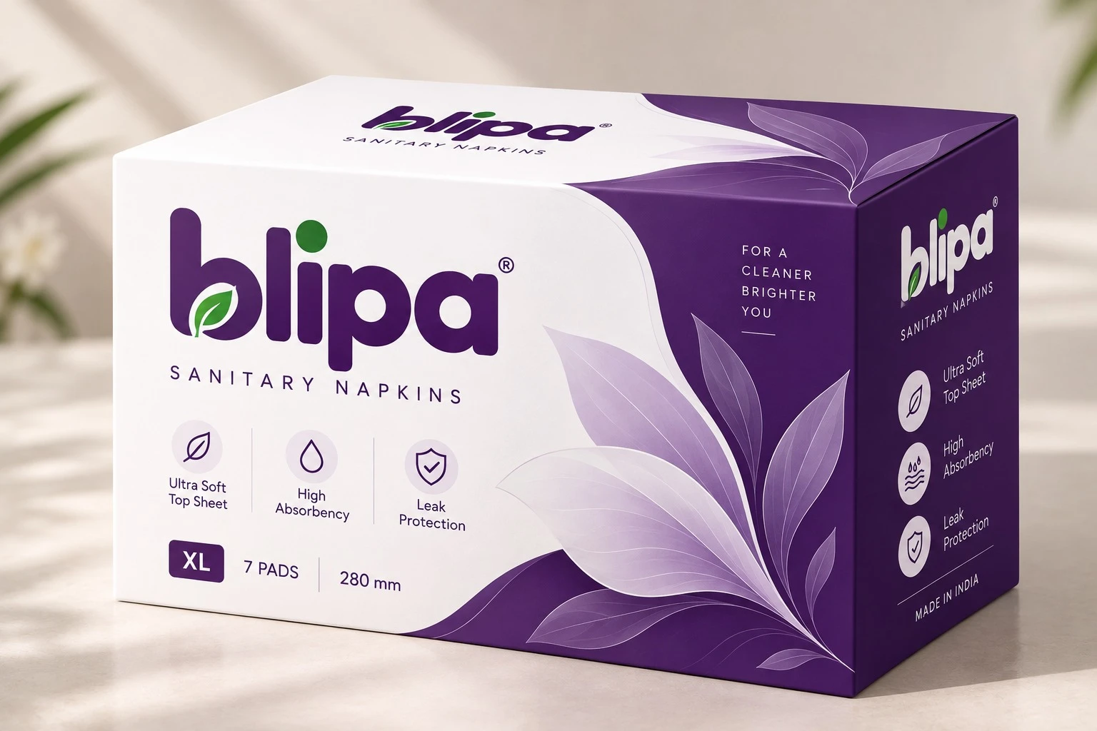 blipa sanitary napkins pack